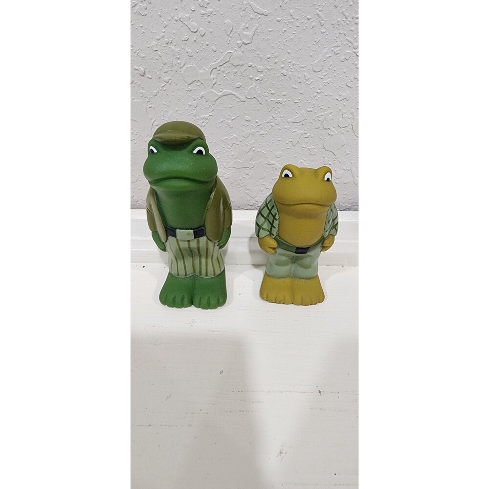 Vintage 1995 Frog and Toad PVC Figures Set - Arnold Lobel Estate - Rare